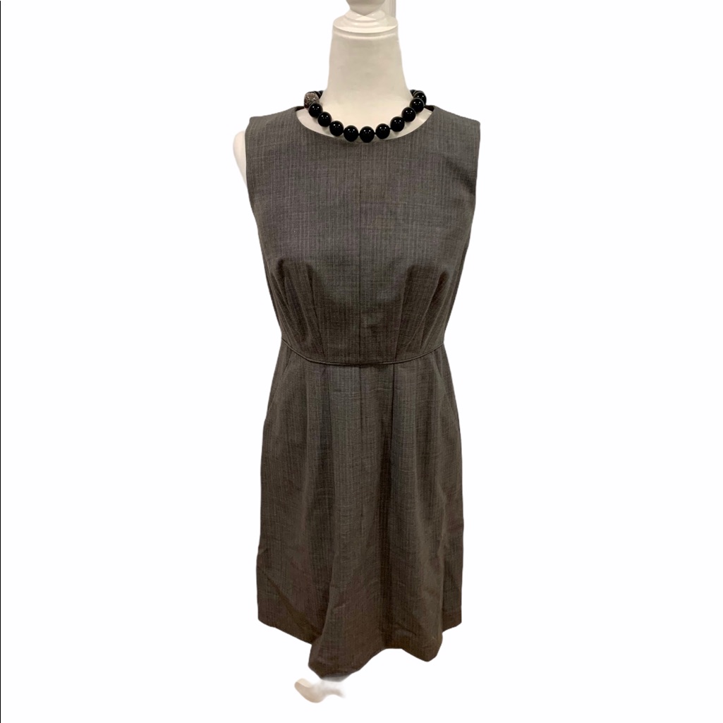Banana Republic Gray Wool Blend Dress. Size 4.